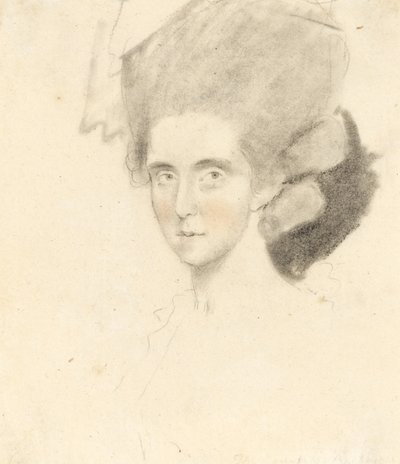 De gravin van Strathmore, 1781 door John Downman