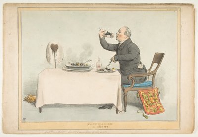 Kannibalisme of een Ierse Stoofpot, 5 augustus 1833 door John Doyle