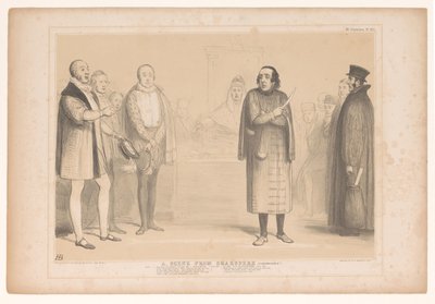 Spotprent met Disraeli als Shylock door John Doyle