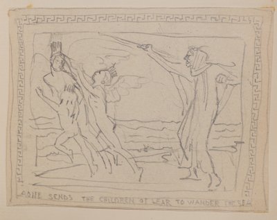 Aoife stuurt de Kinderen van Lir om de Zee te Zwerven door John Duncan