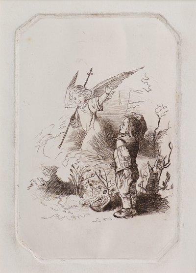 Jongen en Engel door John Duncan
