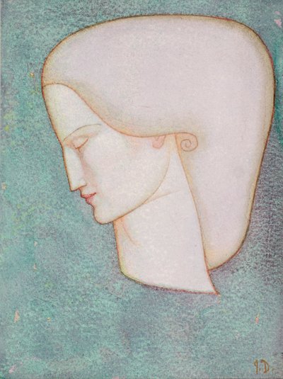 Vrouwelijk Hoofd door John Duncan