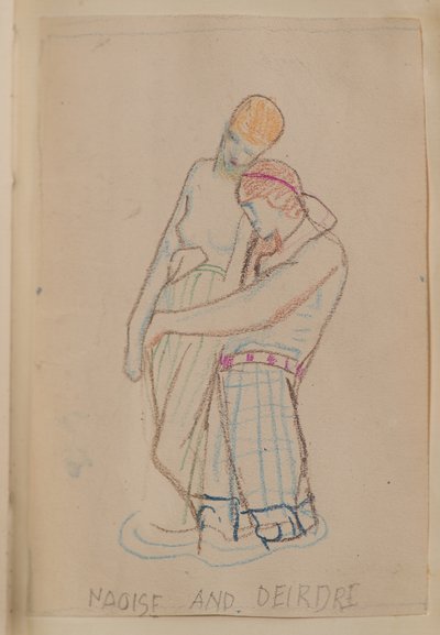 Naoise en Deirdre door John Duncan