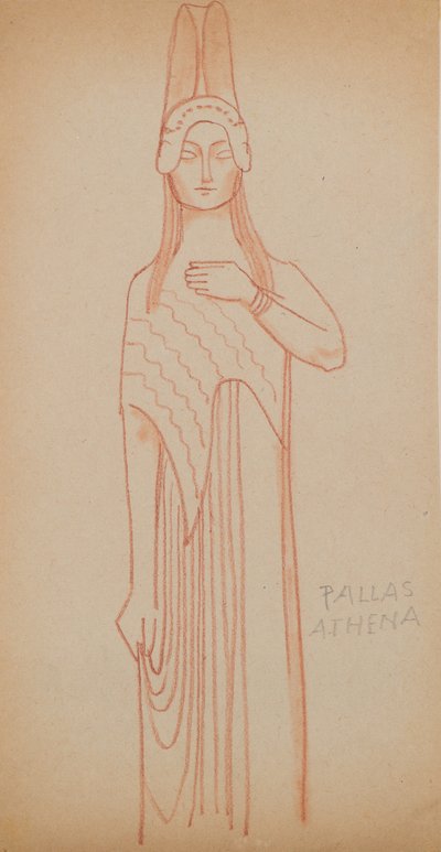 Pallas Athena door John Duncan