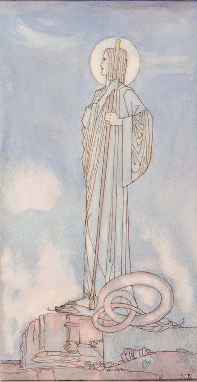 Sint Joris en de draak door John Duncan