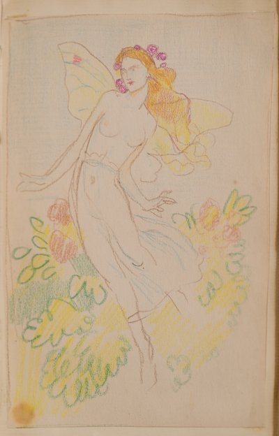 Zonder titel [Fee] door John Duncan