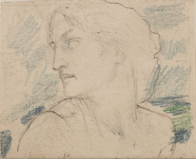 Zonder titel [Vrouwelijk figuur] door John Duncan