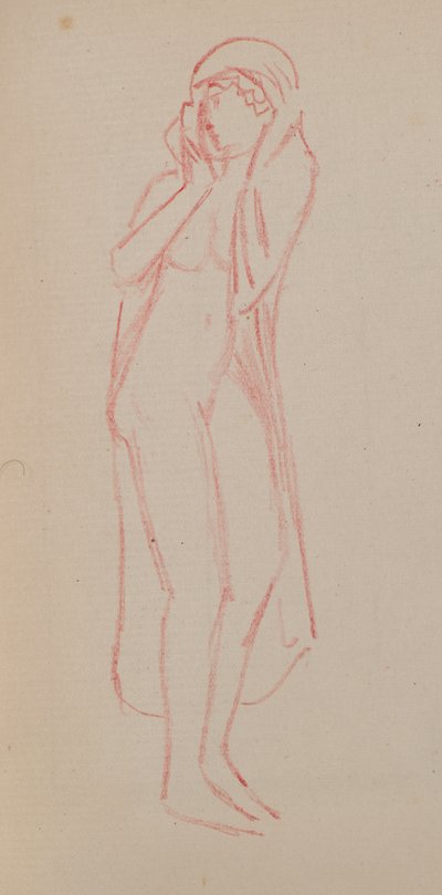 Zonder titel [Vrouwelijke figuur] door John Duncan
