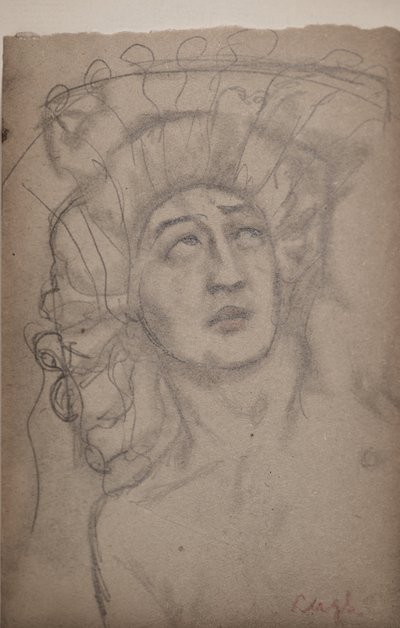 Zonder titel [Mannelijke figuur] door John Duncan