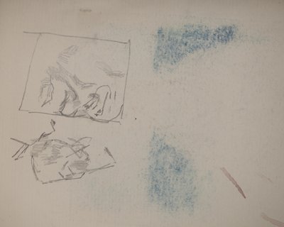 Zonder titel [Potloodschetsen] door John Duncan