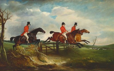 De landjonker met de Quorn, 1827 door John E. Ferneley