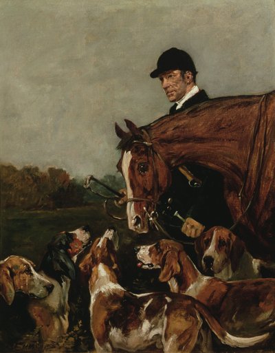 George Wateridge, Jager van de New Forest Buckhounds door John Emms