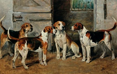 Studie van honden door John Emms