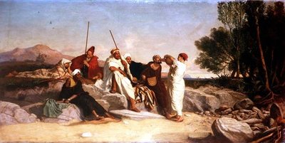 Arabische Gevangenen door John Evan Hodgson