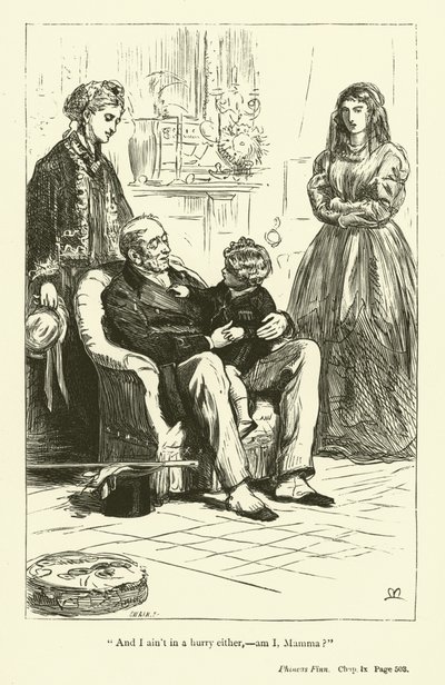 Illustratie voor Phineas Finn door Anthony Trollope door John Everett (after) Millais