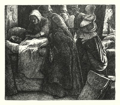 De Heer van Burleigh door John Everett (after) Millais