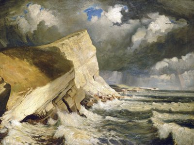 Lulworth Creek, in Dorset (Engeland) door John Everett