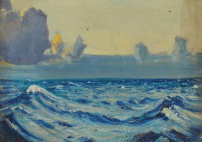 Zeegezicht, Eind 19e eeuw - midden 20e eeuw door John Everett