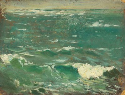 Zeegezicht, ca. 1909 door John Everett