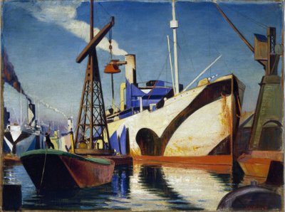 De conversie van een oorlogsschip naar een commercieel schip dat in staat is zichzelf te verdedigen of een escorte missie uit te voeren door John Everett