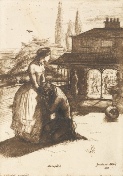 Geaccepteerd door John Everett Millais