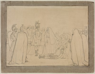 Aeneas Toont het Lichaam van Pallas uit Vergilius