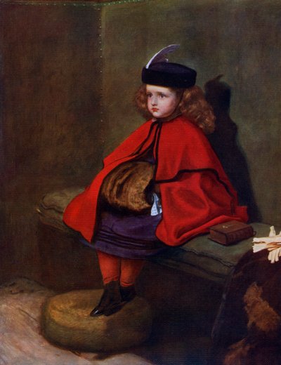Mijn eerste preek door John Everett Millais