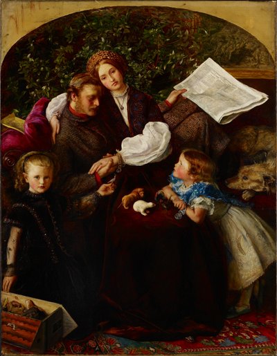 Vrede Gesloten, 1856 door John Everett Millais