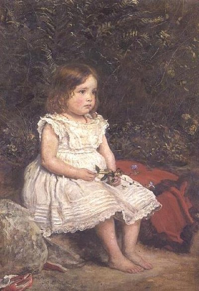Portret van Evelyn Lees door John Everett Millais