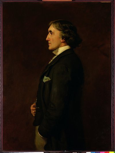 Portret van Henry Irving (1870-1919) door John Everett Millais