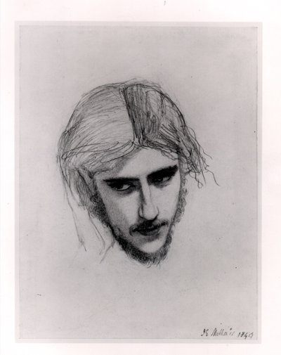 Studie voor het Hoofd van Ferdinand voor 