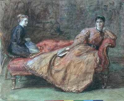 Het einde van het hoofdstuk door John Everett Millais