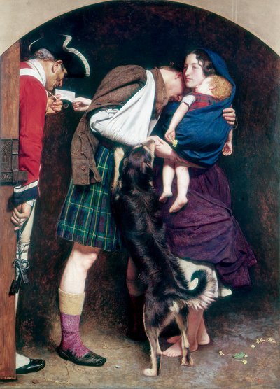 De vrijlating door John Everett Millais