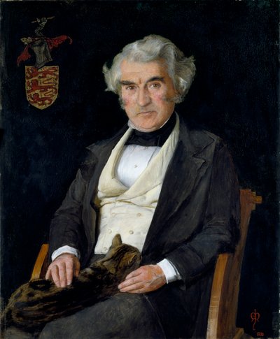 Thomas Combe, 1850 door John Everett Millais