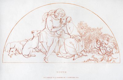 Jeugd, 19e eeuw door John Everett Millais