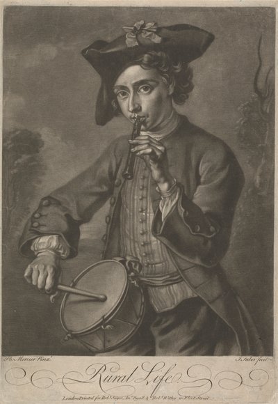 Het Vermaak van de Herder door John Faber the younger