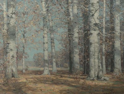 Herfst Beuken, c.1908-1915 door John Fabian Carlson