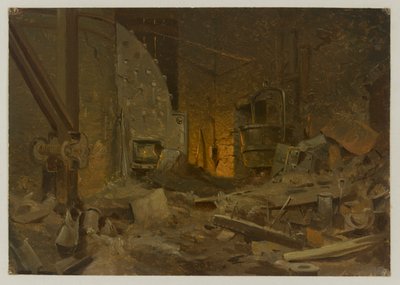 West Point Foundry, Cold Spring, New York (Konijn) door John Ferguson Weir