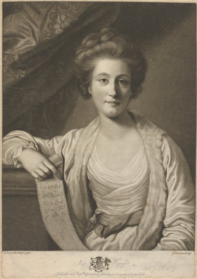 Juffrouw Emily Wynyard door John Finlayson