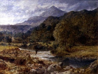 Moel Siabod vanuit Capel Curig, Noord-Wales door John Finnie