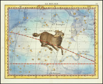 1776 - John Flamsteed - Le Belier (Ram) door John Flamsteed