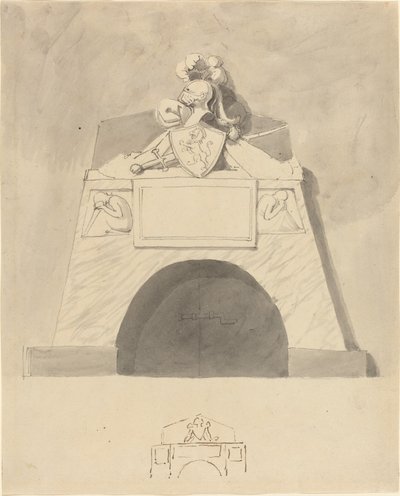 Ontwerp voor een Monument door John Flaxman