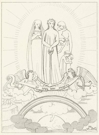 Geloof, Hoop en Liefde door John Flaxman