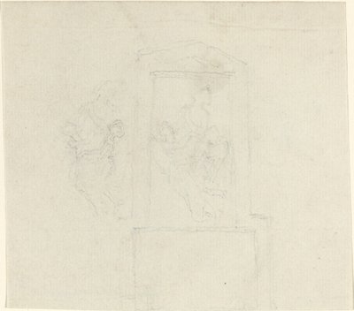 Monument voor Agnes Cromwell (?) door John Flaxman