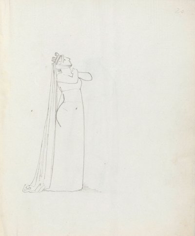 Mevrouw Siddons als Constance door John Flaxman