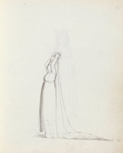Mevrouw Siddons als Constance door John Flaxman