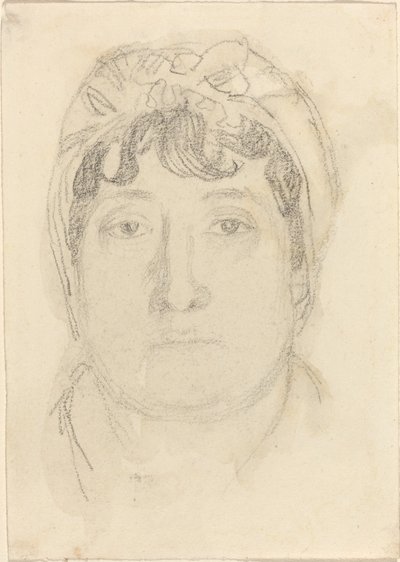 Portret van een Vrouw door John Flaxman