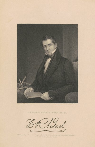 Theodric Romeyn Beck, M.D. door John Francis Eugene Prud