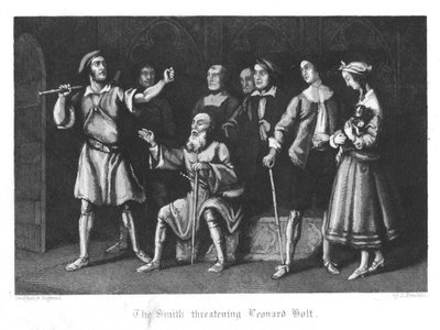 Scène uit Old St Pauls door William Harrison Ainsworth door John Franklin