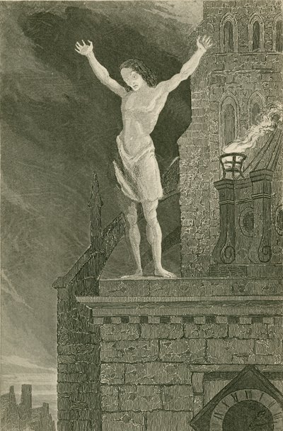 Salomon Eagle die de Stad Veroordeelt door John Franklin